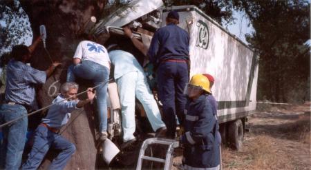 Acidente em Águas de Moura